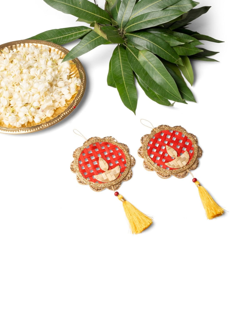 Deepak Handcrafted Bamboo Hanging - Set of 2 - Greenkraft
