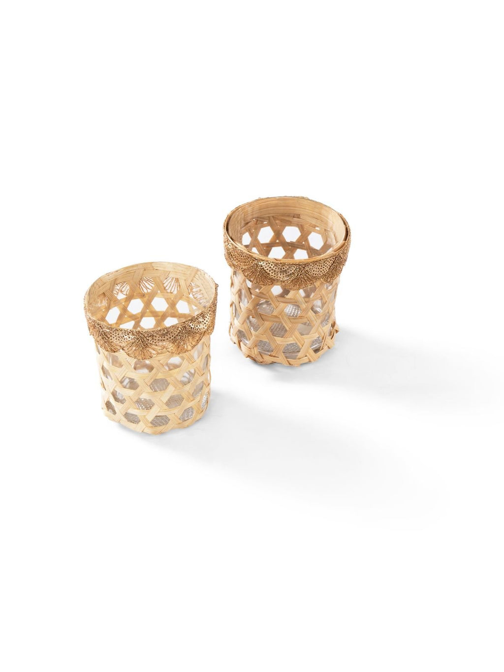 Deepam Handcrafted Bamboo Tealight - Set of 2 - Greenkraft