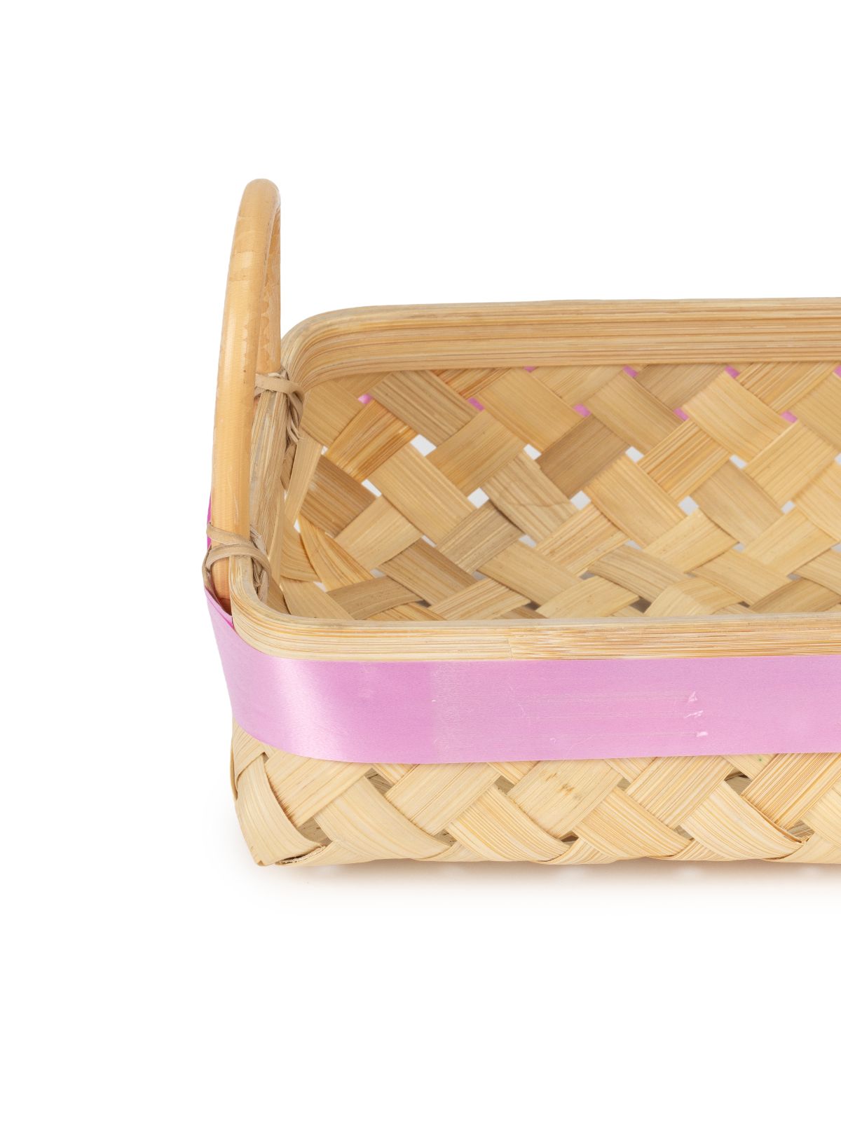 Elora Handcrafted Bamboo Basket - Greenkraft