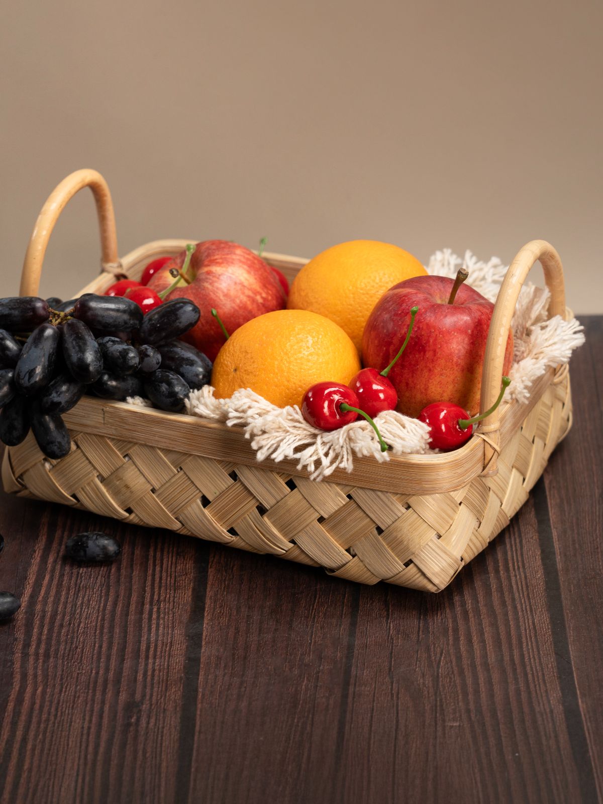 Elora Handcrafted Bamboo Basket - Greenkraft