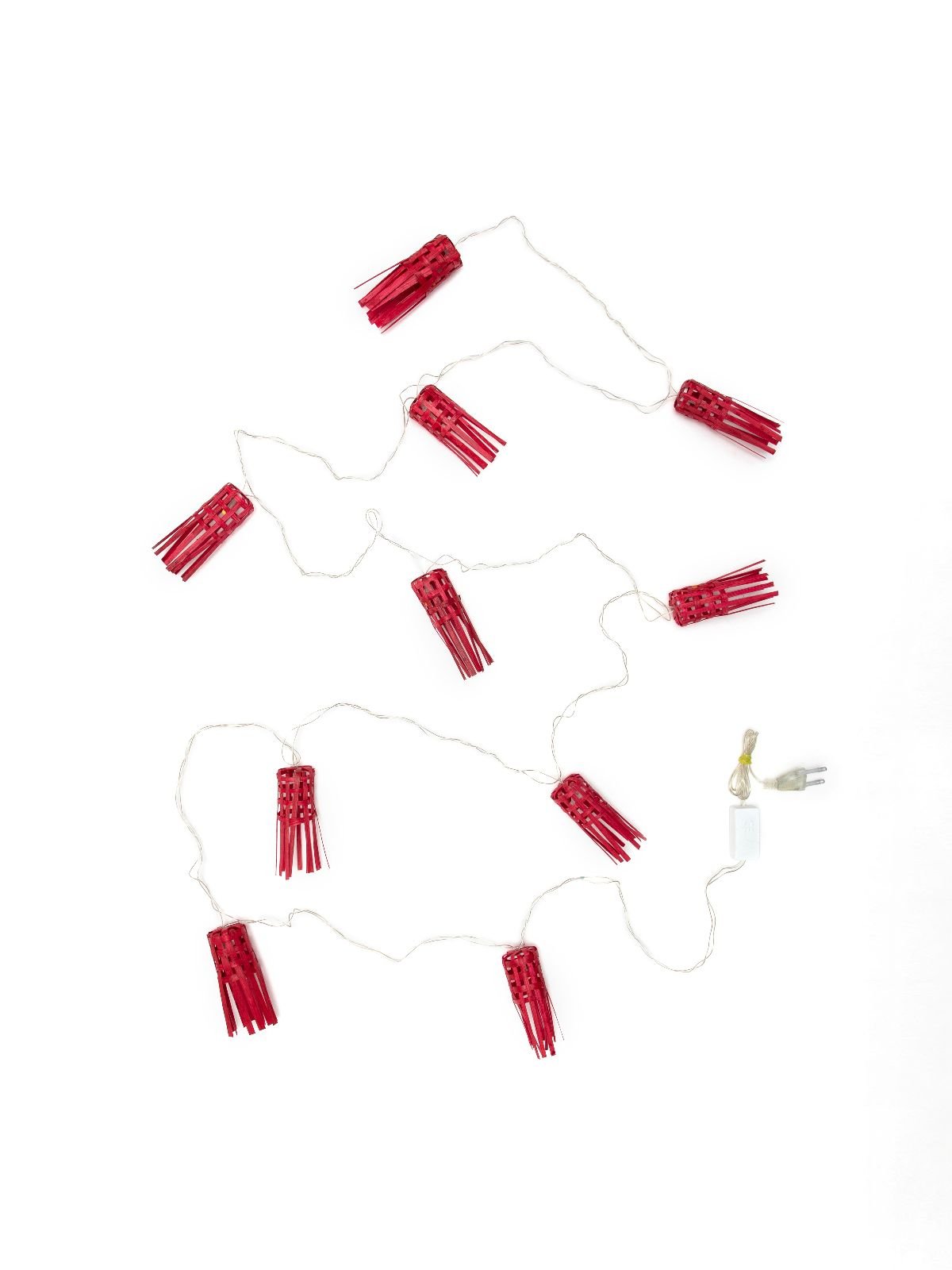 Frill Handcrafted bamboo String Light - Greenkraft