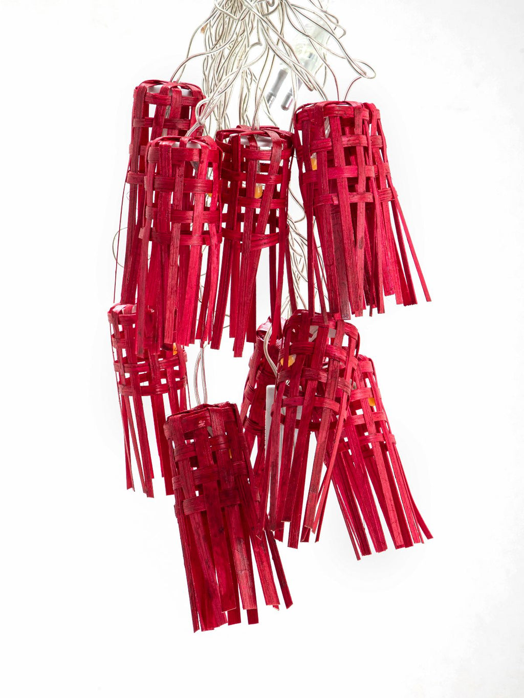 Frill Handcrafted bamboo String Light - Greenkraft