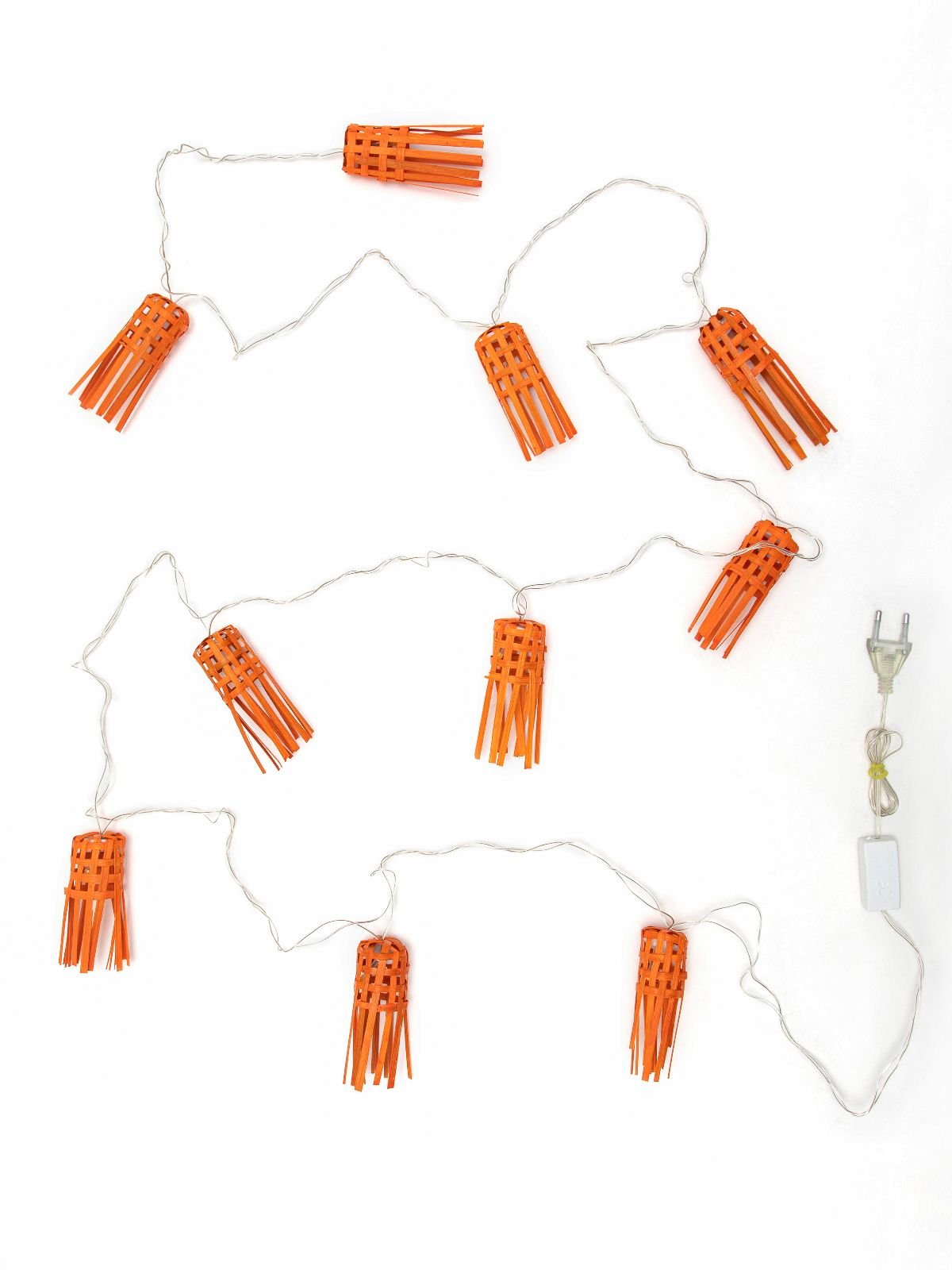 Frill Handcrafted bamboo String Light - Greenkraft