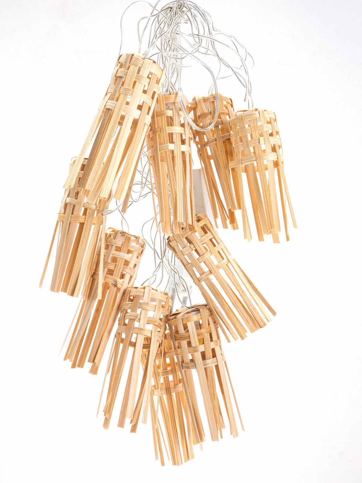 Frill Handcrafted bamboo String Light - Greenkraft