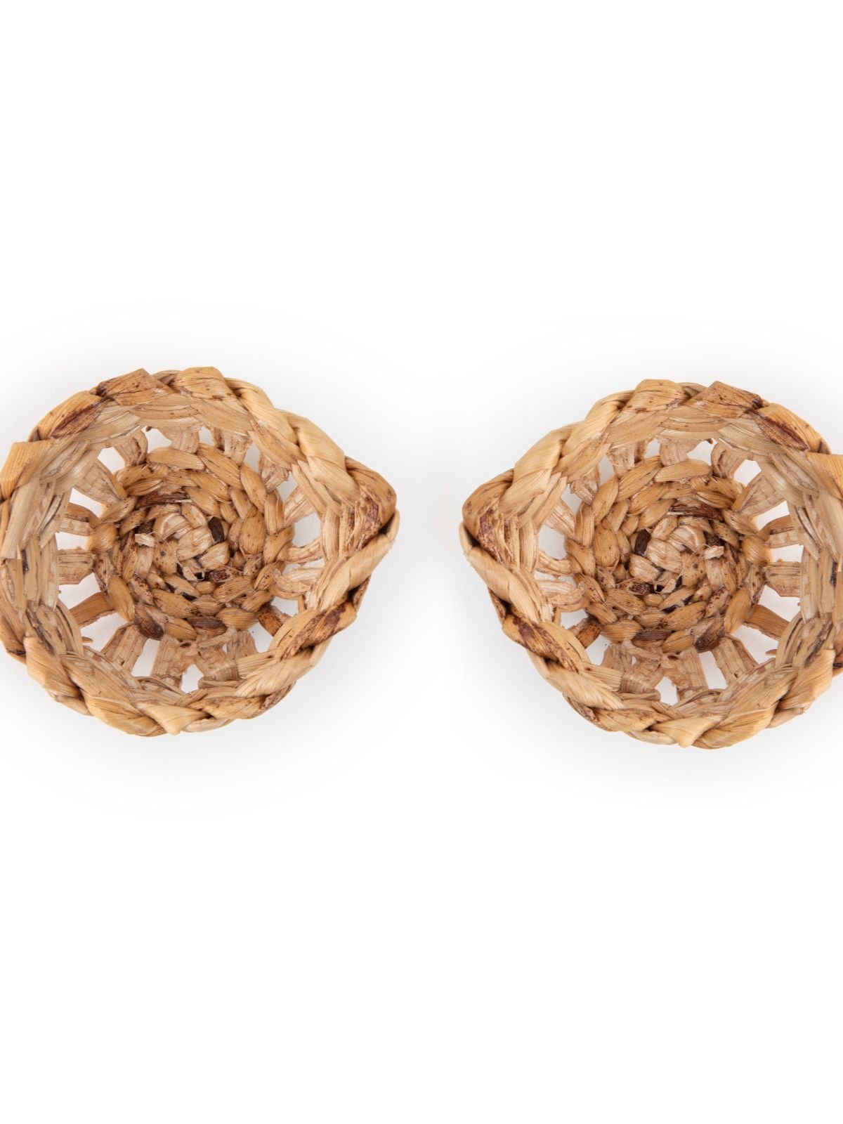 Jali Diya Handcrafted BananaTea Light Holder - Set of 5 - Greenkraft
