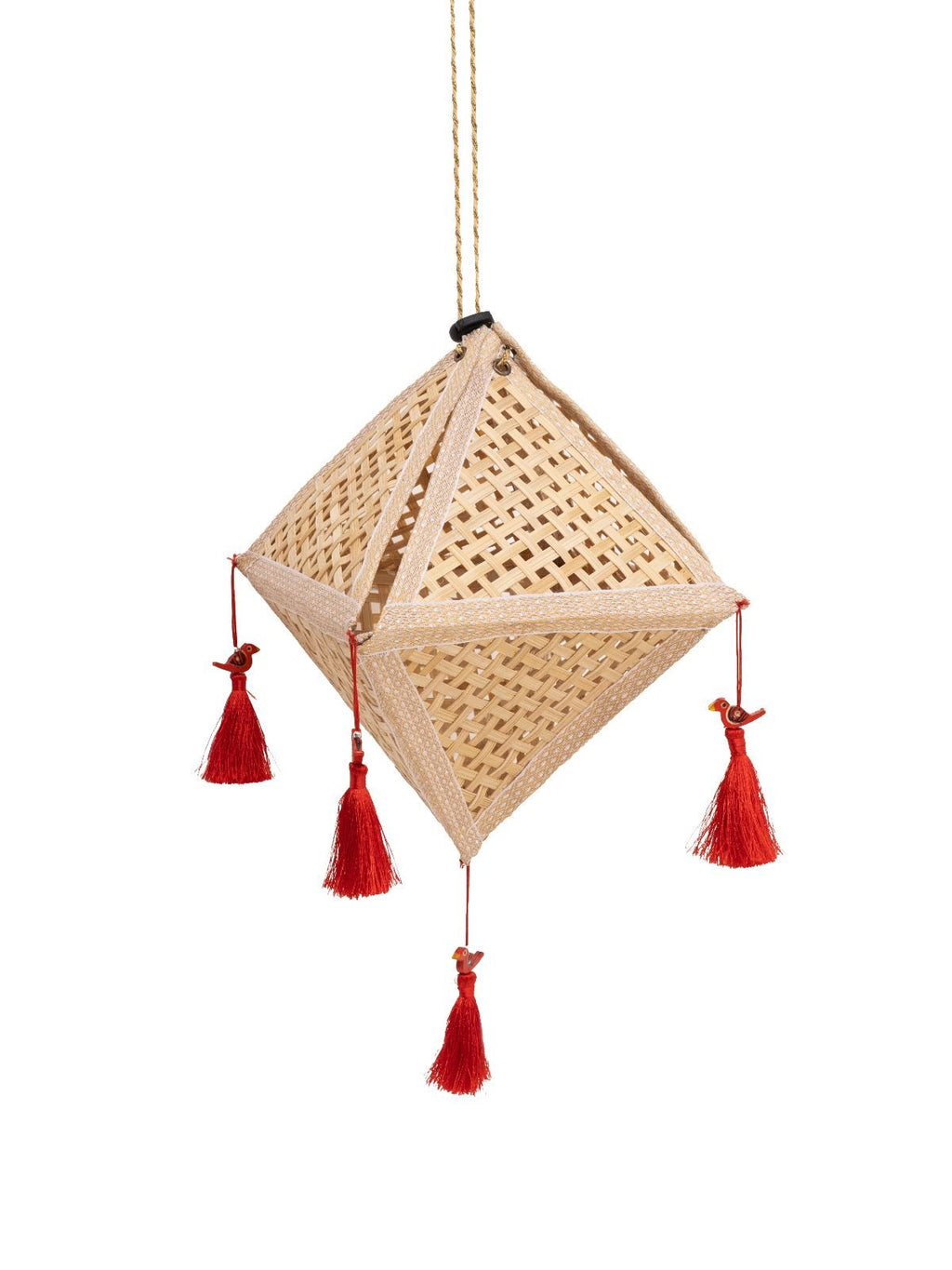 Jhoomar Handcrafted Bamboo Lantern - Greenkraft