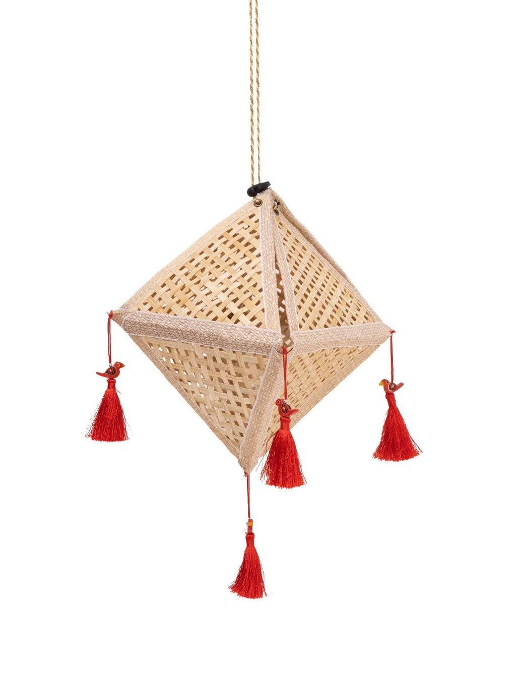 Jhoomar Handcrafted Bamboo Lantern - Greenkraft