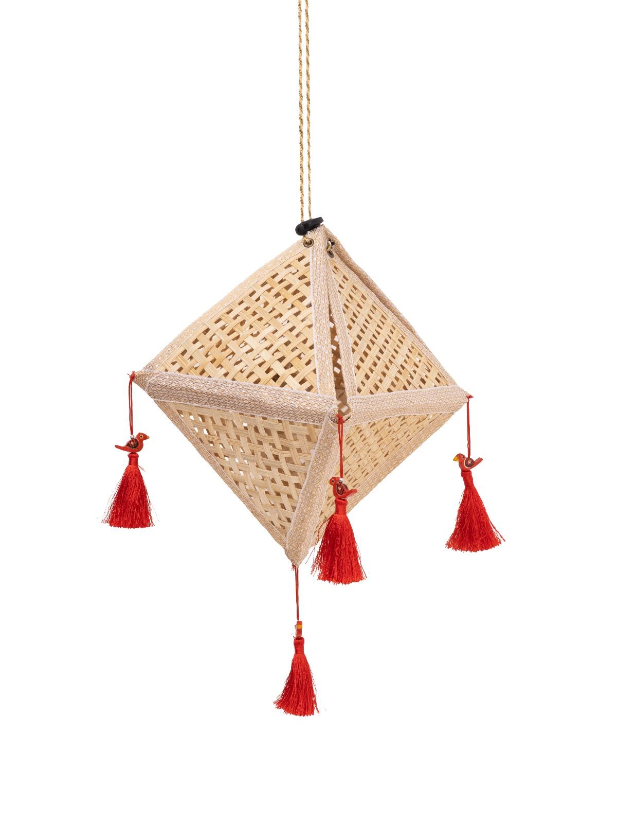 Jhoomar Handcrafted Bamboo Lantern - Greenkraft