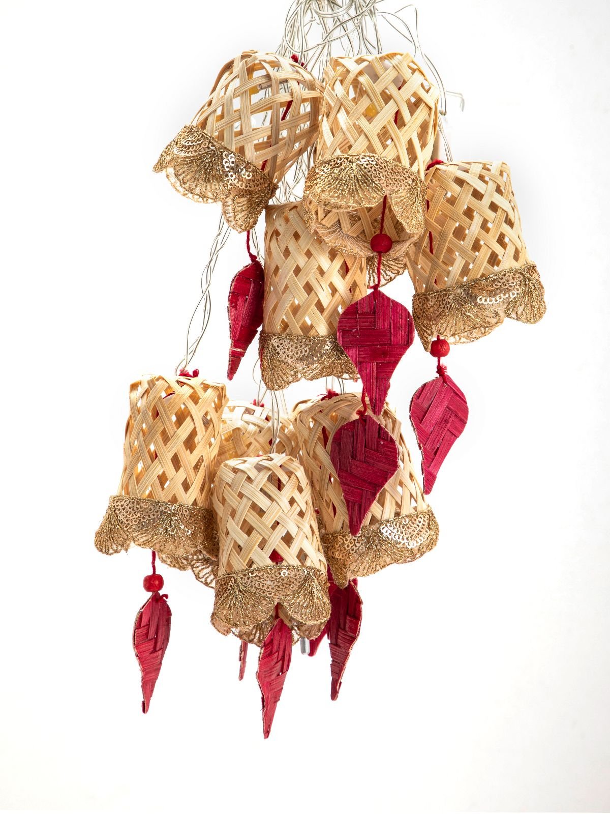 Jyoti Handcrafted Bamboo String light - Greenkraft