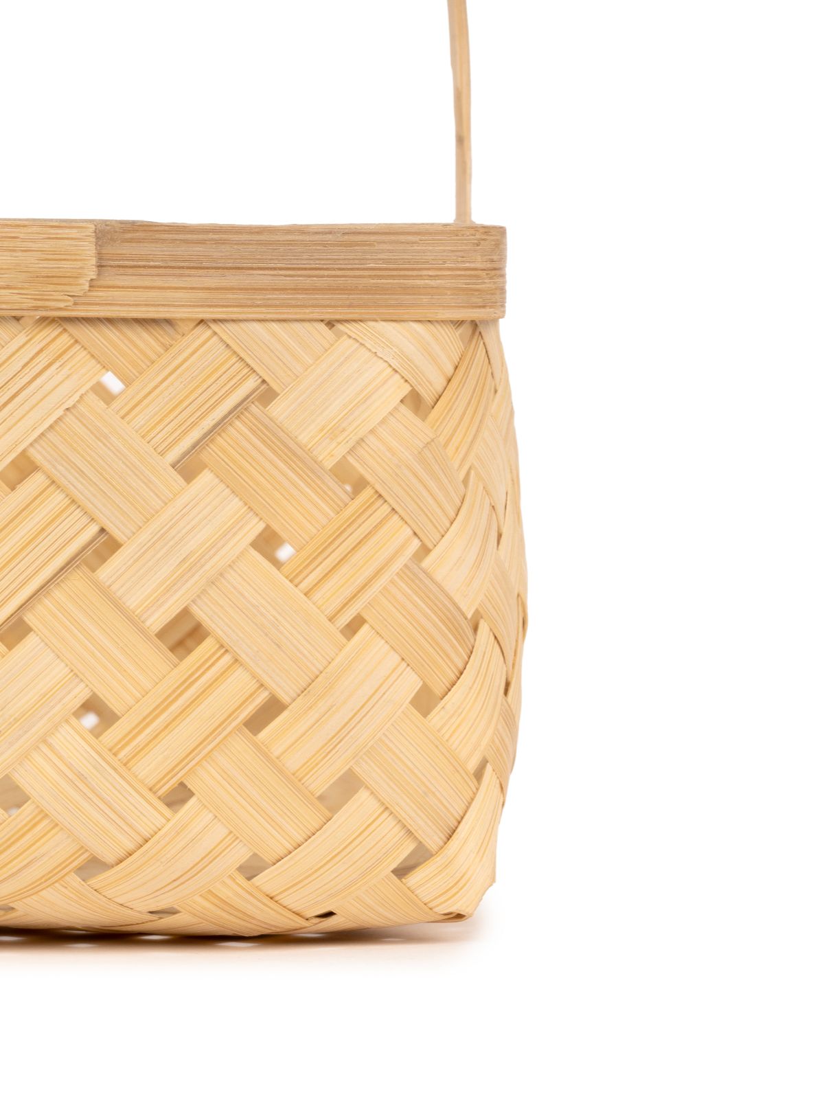 Kinto Handcrafted Bamboo Basket - Greenkraft