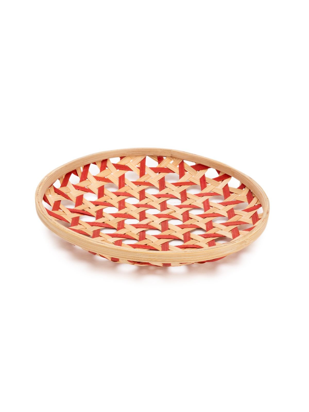 Kivo Handcrafted Bamboo Wall Plate - Greenkraft