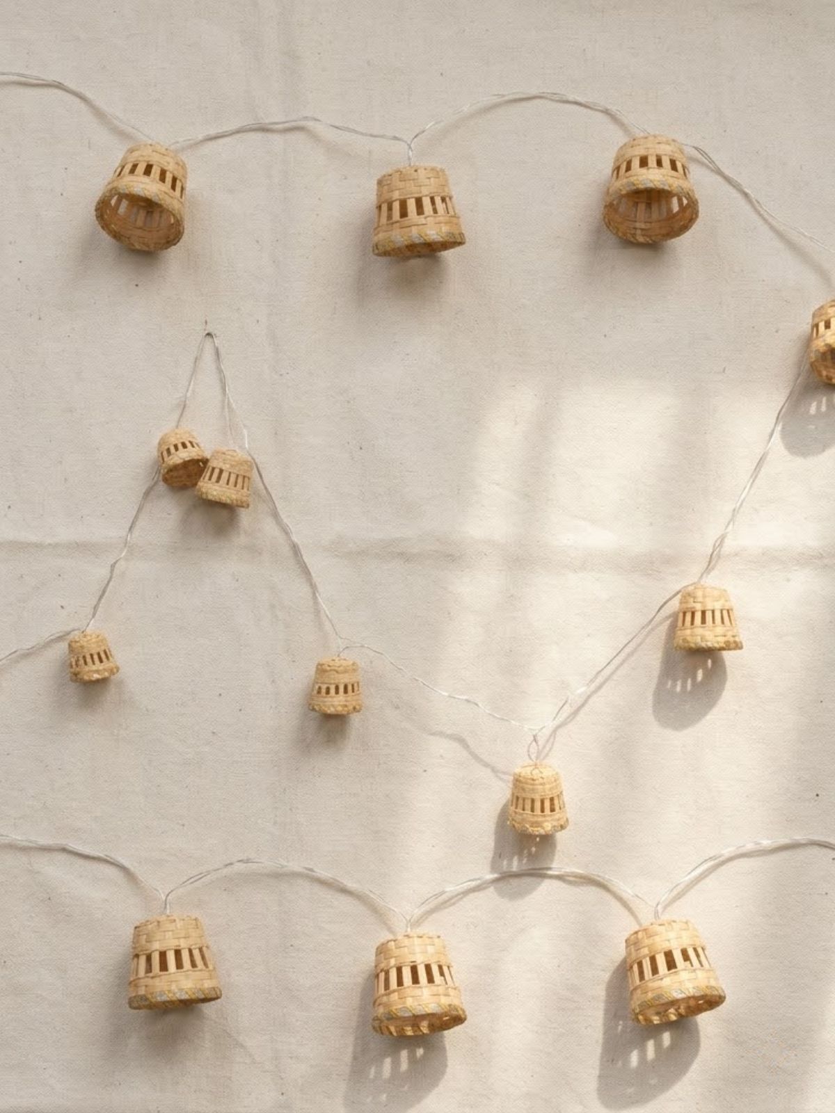 Lumina Handcrafted Bamboo String Light - Greenkraft