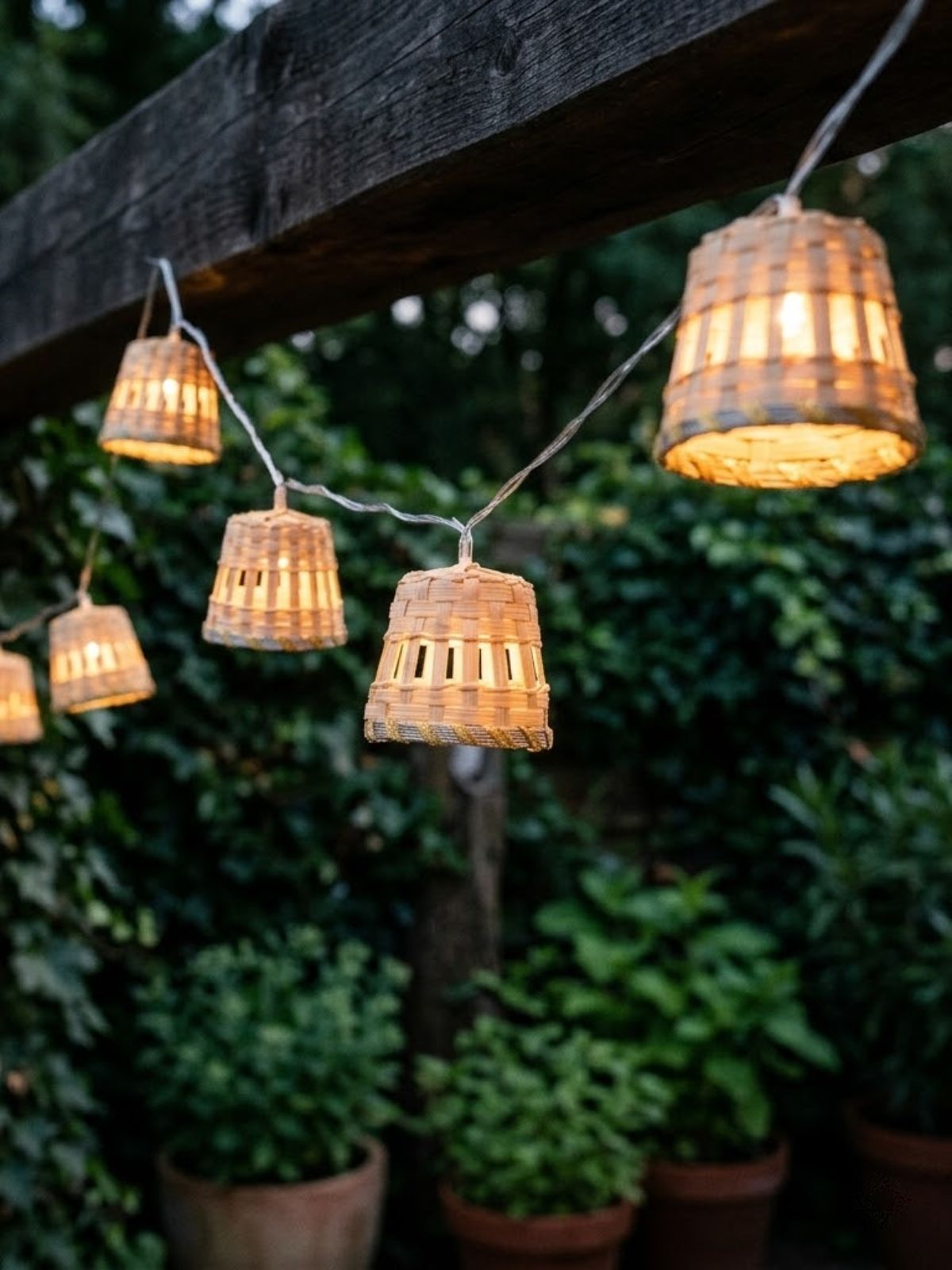 Lumina Handcrafted Bamboo String Light - Greenkraft