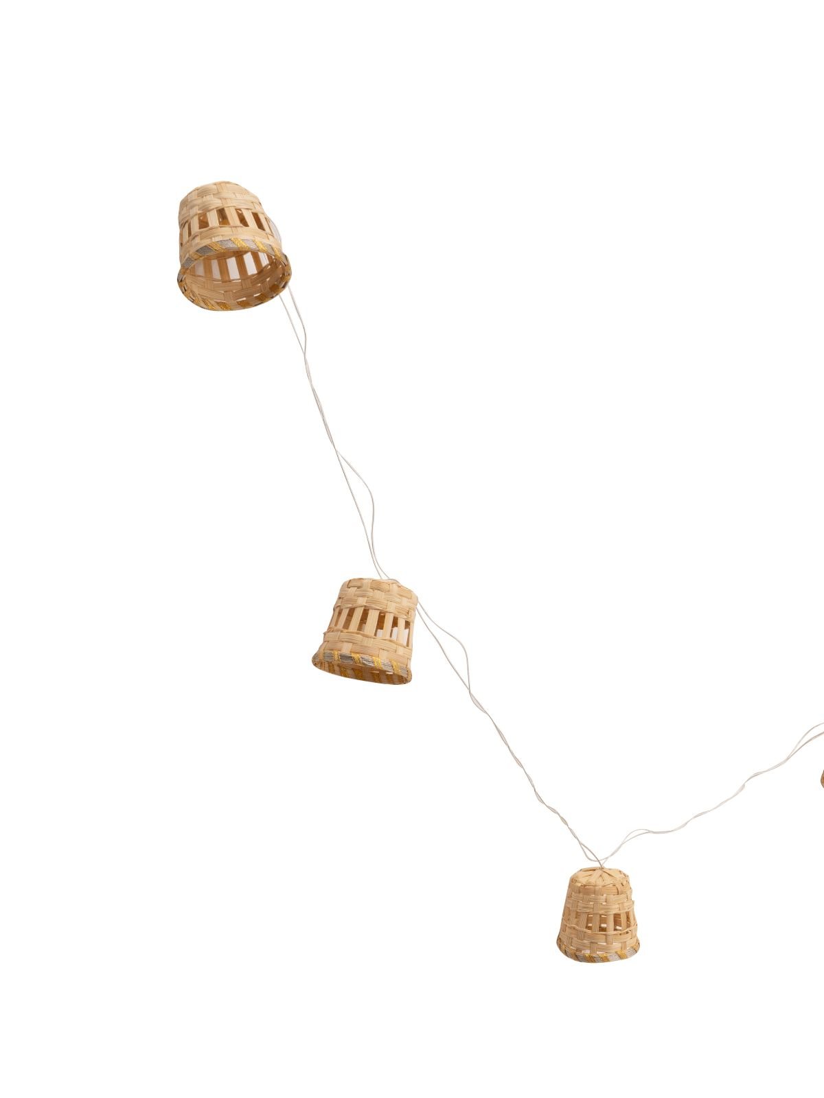 Lumina Handcrafted Bamboo String Light - Greenkraft