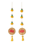 Marigold Lotus Handcrafted Banana Hanging - Set of 2 - Greenkraft
