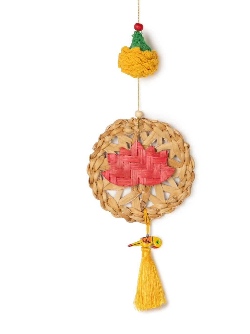 Marigold Lotus Handcrafted Banana Hanging - Set of 2 - Greenkraft