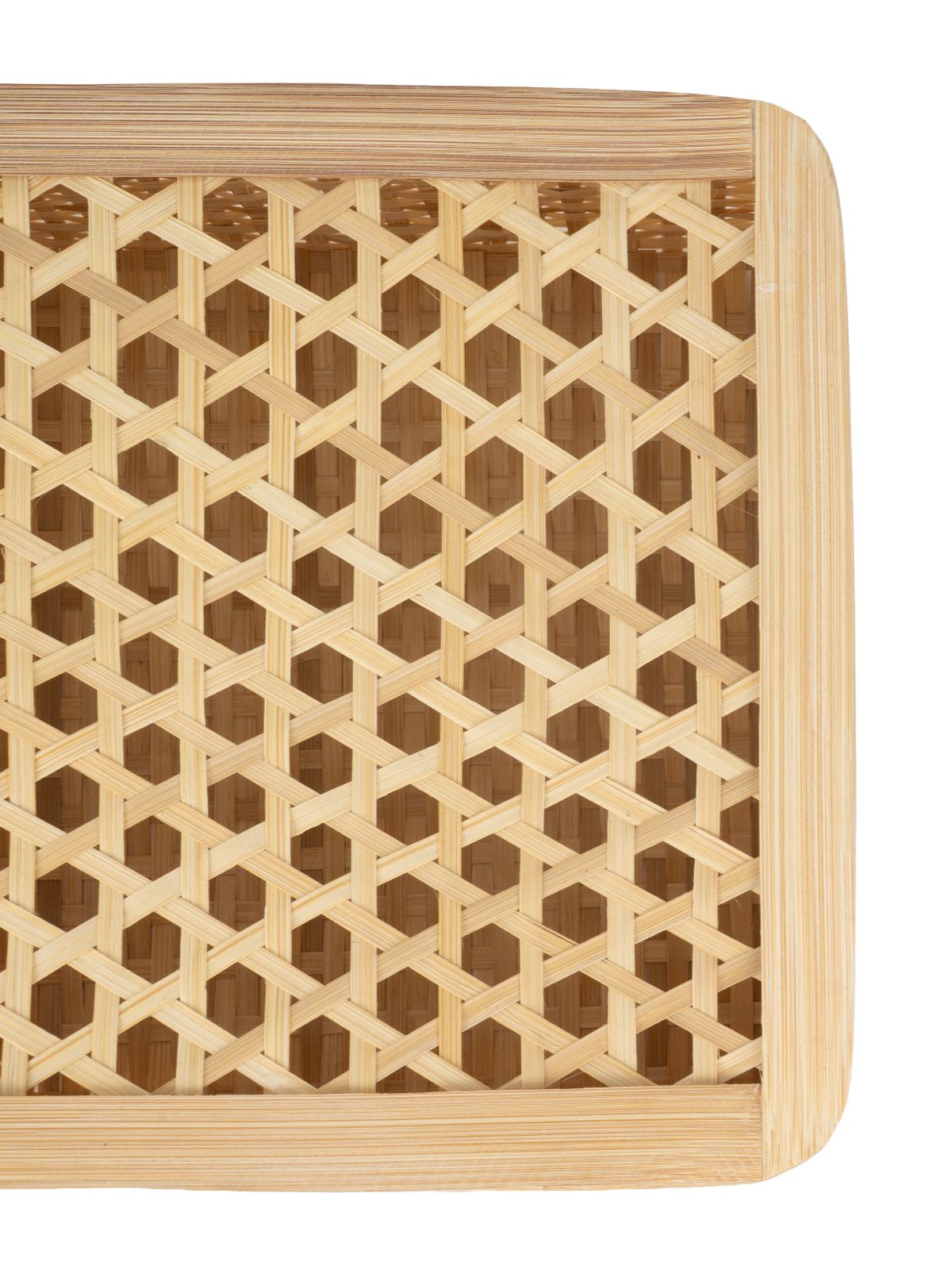 Mira Handcrafted Bamboo Square Box - Large - Greenkraft