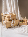 Mira Handcrafted Bamboo Square Box - Small - Greenkraft