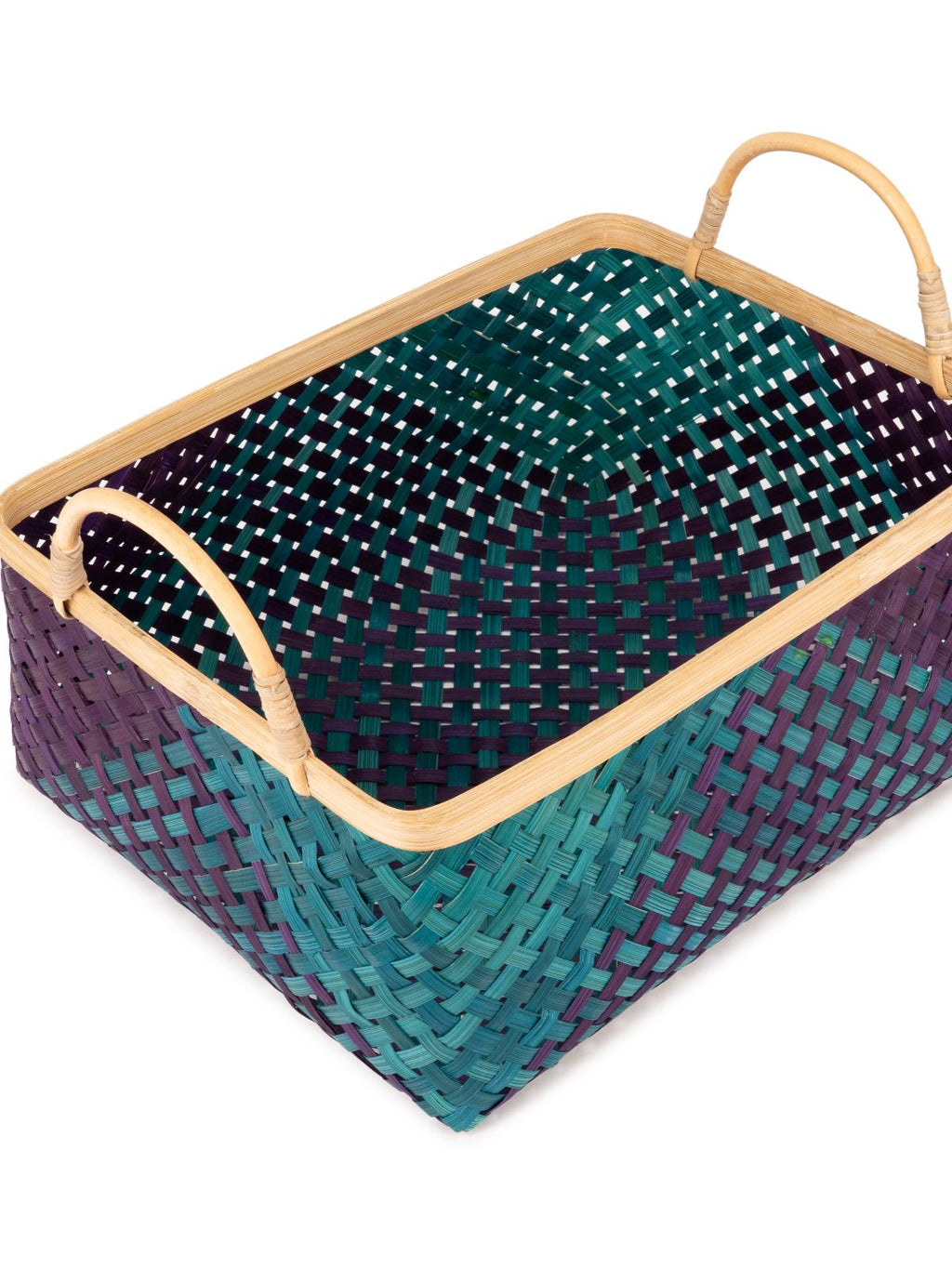 Neelaya Handcrafted Bamboo Basket - Medium - Greenkraft