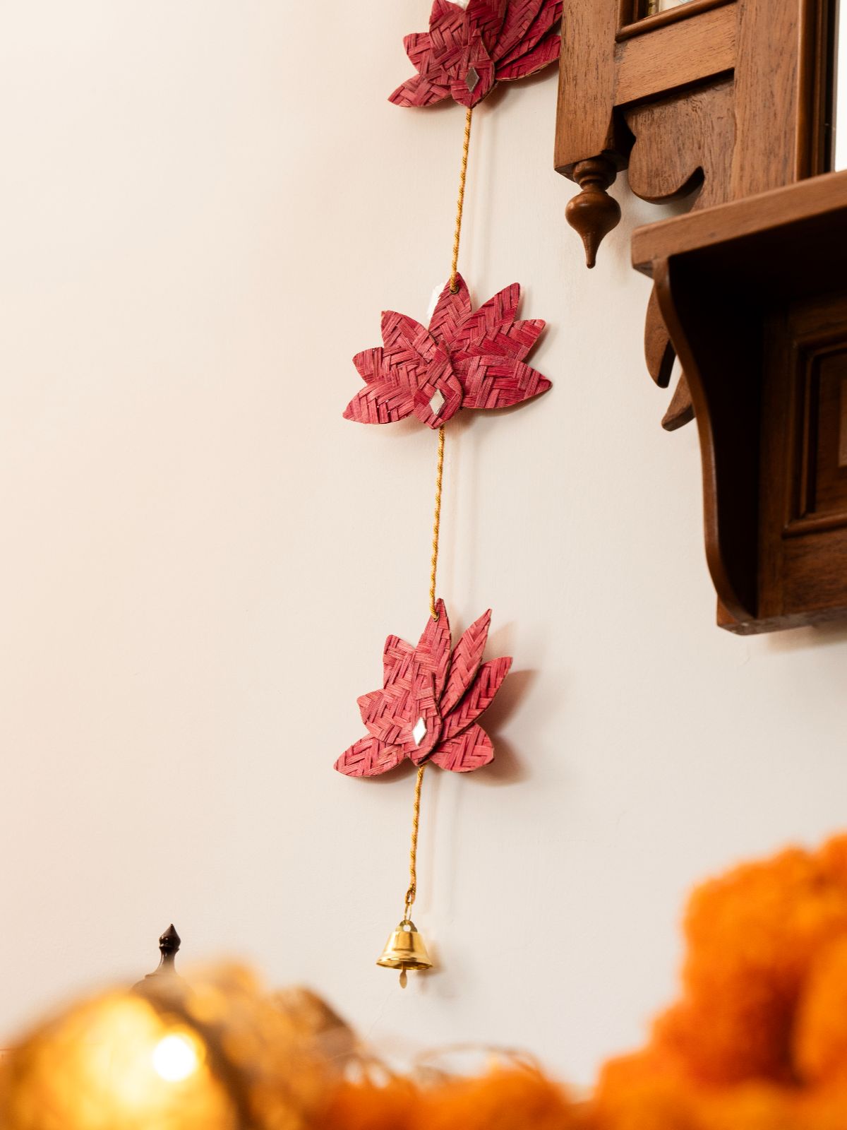 Padma Handcrafted Bamboo Hanging - Set of 2 - Greenkraft