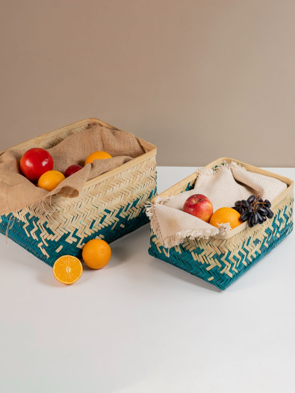 Pearl Handcrafted Bamboo Tray - Large - Greenkraft