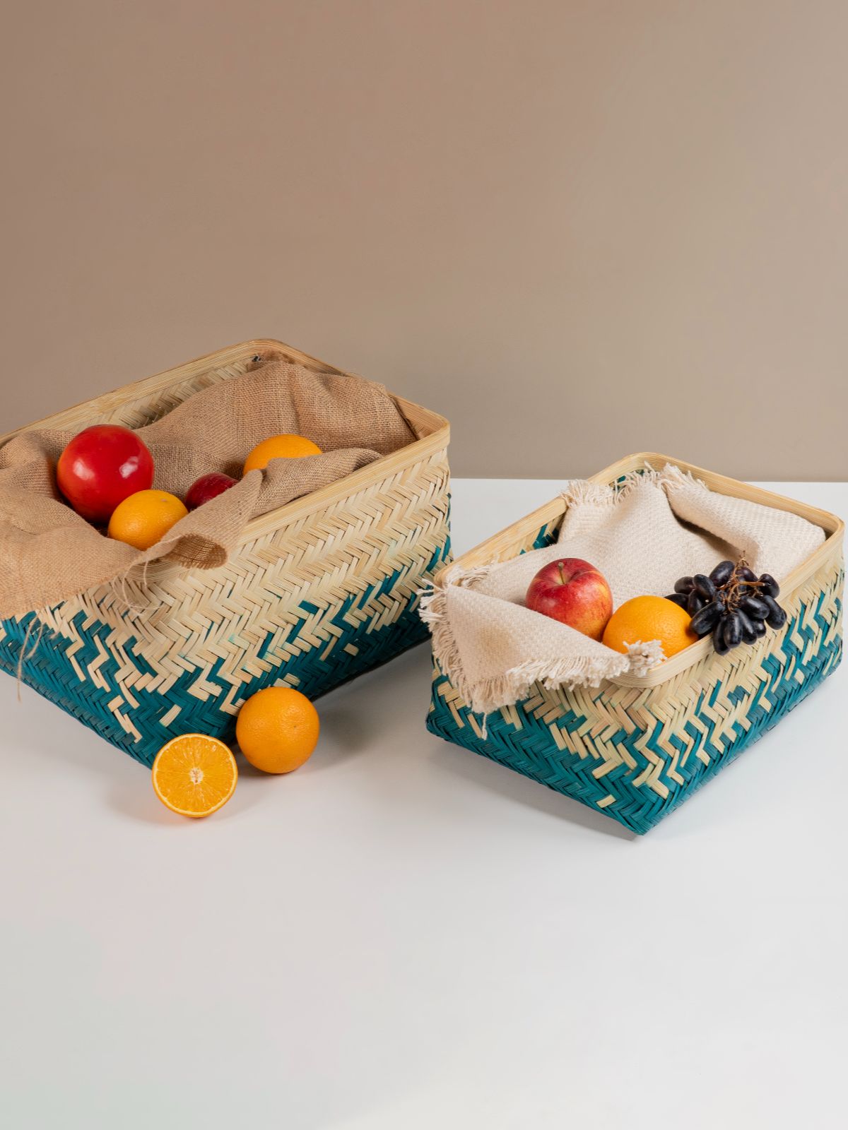 Pearl Handcrafted Bamboo Tray - Large - Greenkraft