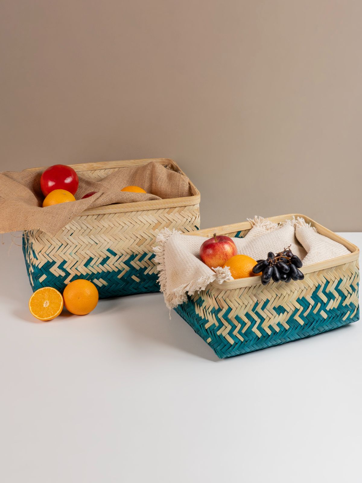 Pearl Handcrafted Bamboo Tray - Large - Greenkraft
