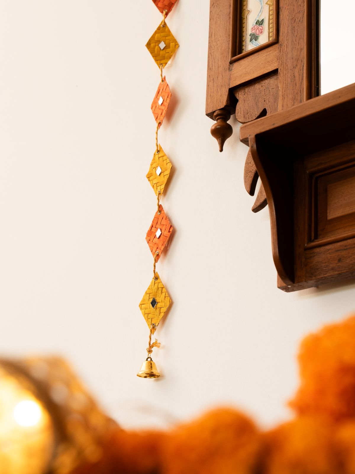 Rang Handcrafted Bamboo Hanging - Set of 2 - Greenkraft