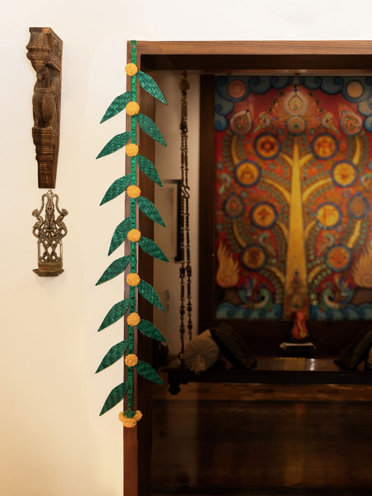 Shubh Handcrafted Bamboo Hanging - Set of 2 - Greenkraft