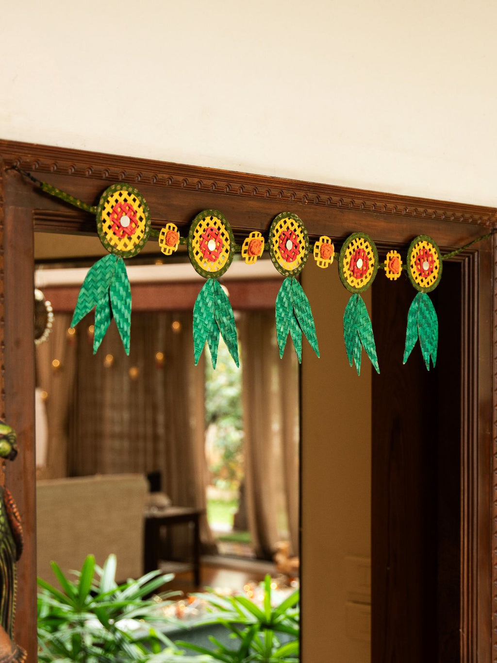Shubh Handcrafted Bamboo Toran - Greenkraft