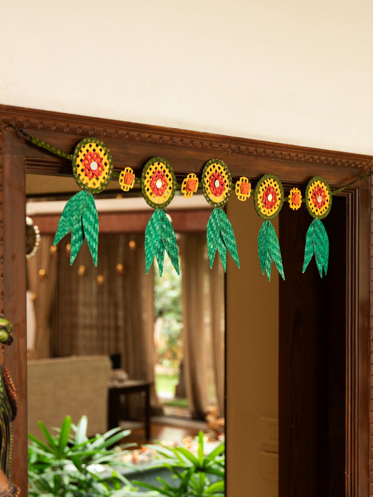Shubh Handcrafted Bamboo Toran - Greenkraft