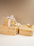 Sora Handcrafted Bamboo Square Box - Medium - Greenkraft
