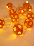 Star Full Moon Handcrafted bamboo String Light - Greenkraft