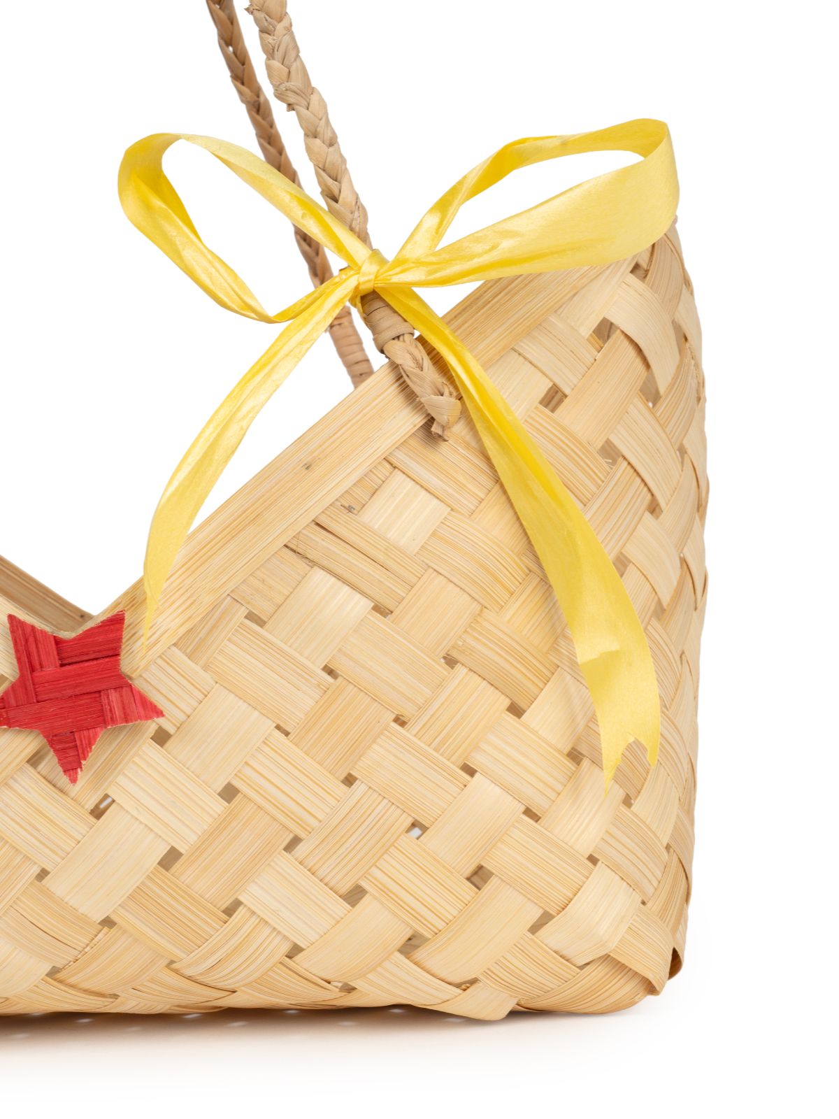 Viera Handcrafted Bamboo Basket - Greenkraft