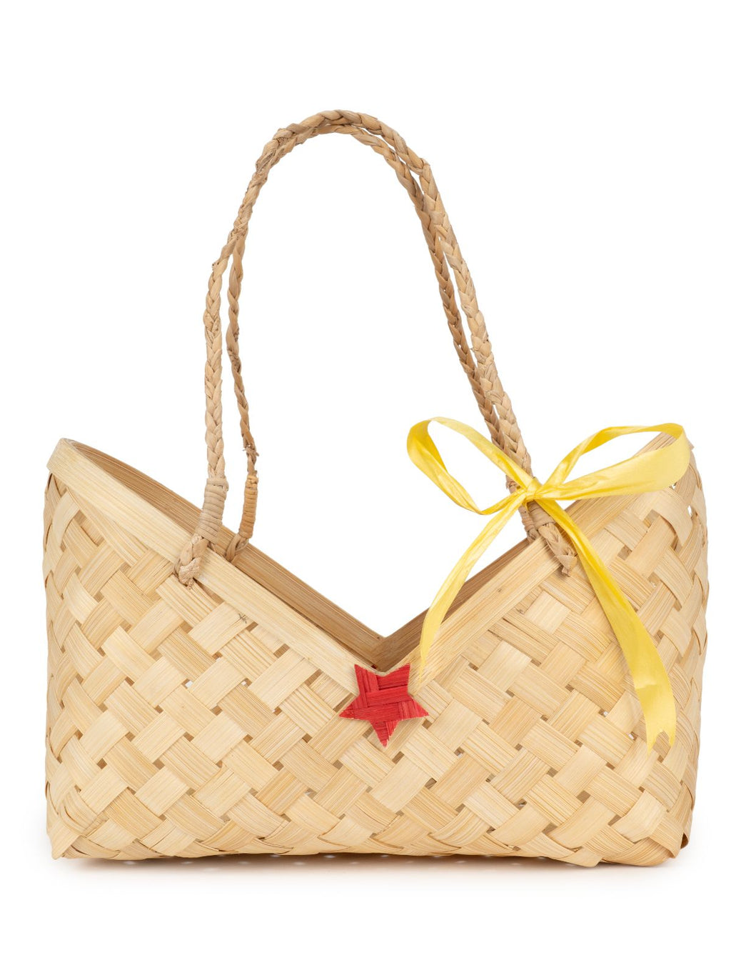 Viera Handcrafted Bamboo Basket - Greenkraft
