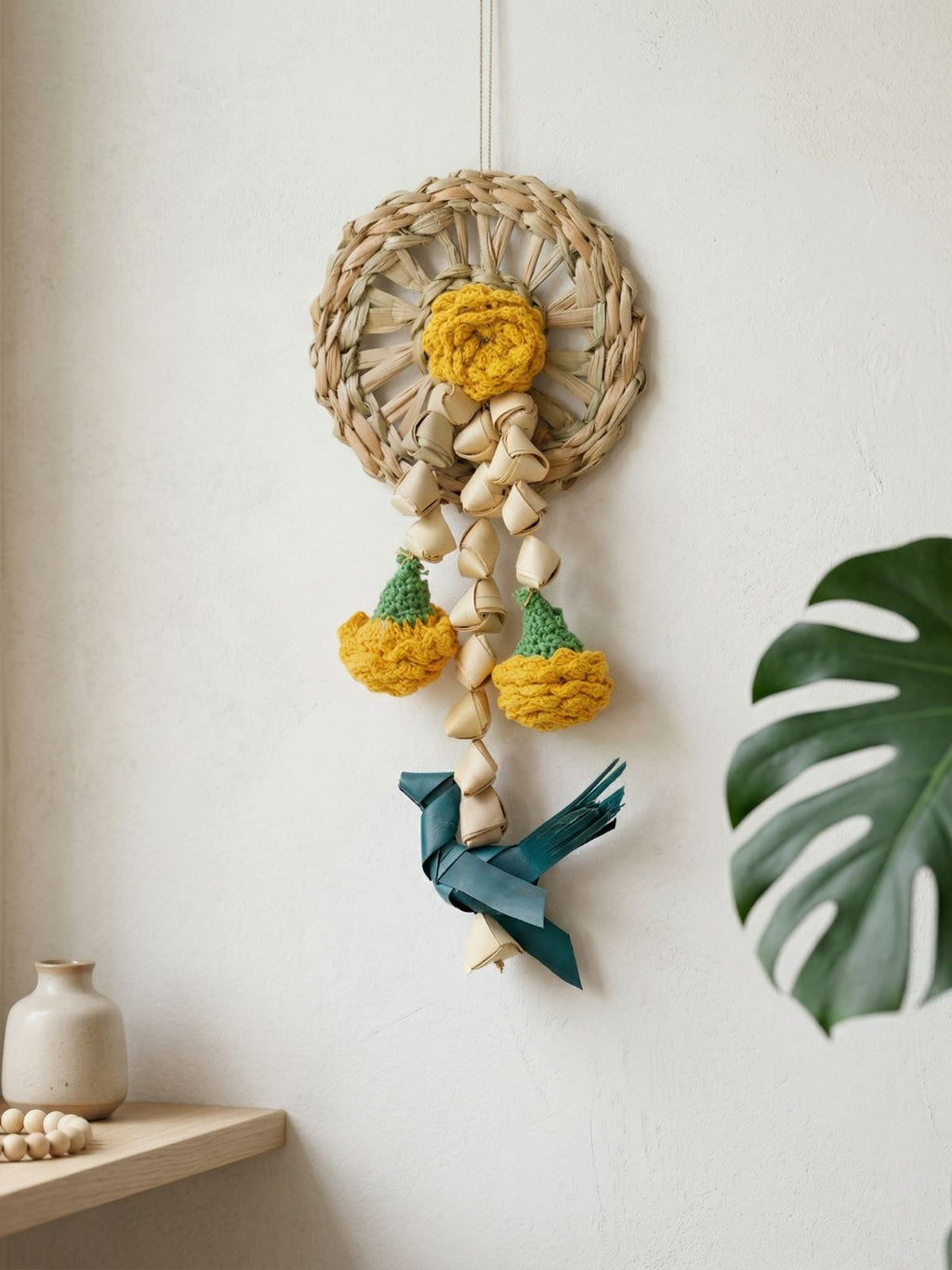 Vihang Handcrafted Chamba Hanging - Set of 2 - Greenkraft