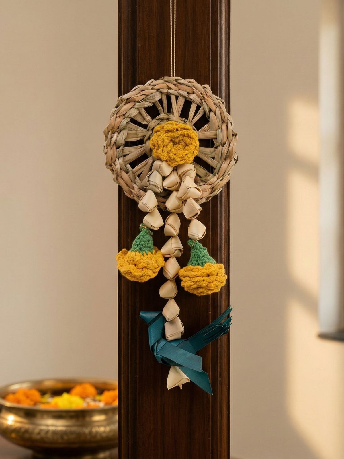 Vihang Handcrafted Chamba Hanging - Set of 2 - Greenkraft