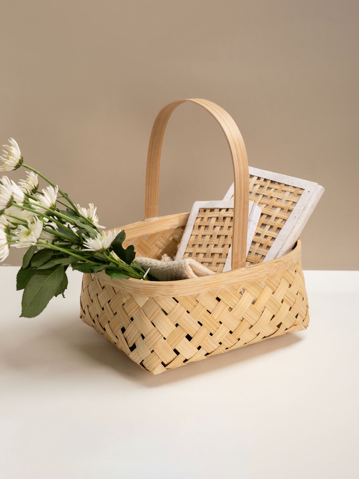 Zana Handcrafted Bamboo Basket - Greenkraft