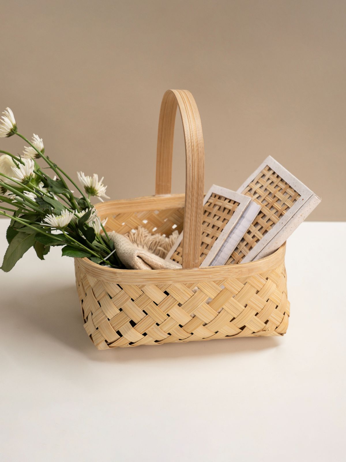 Zana Handcrafted Bamboo Basket - Greenkraft