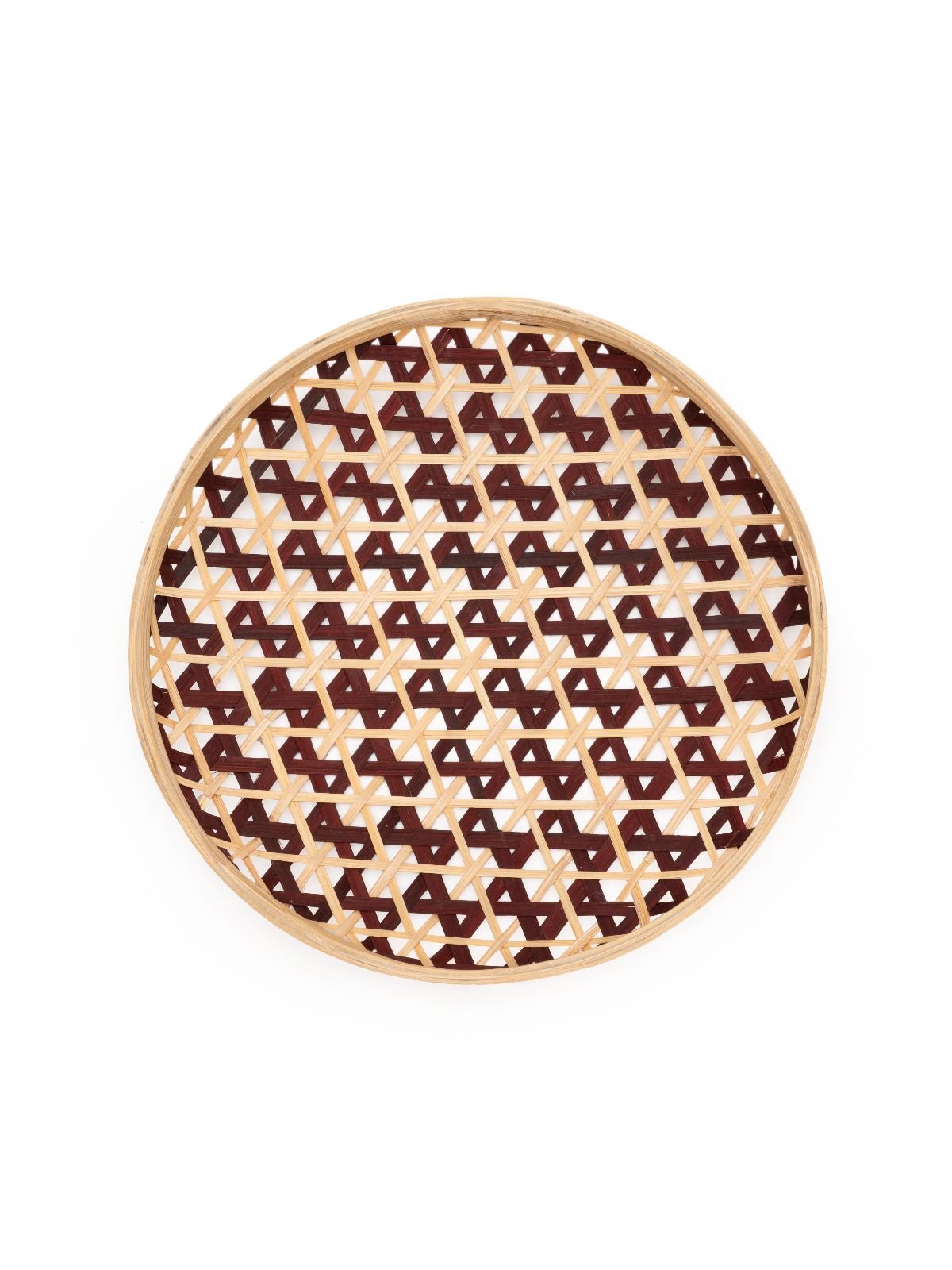 Zira Handcrafted Bamboo Wall Plate - Greenkraft